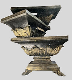 Antique Royal Tiered Three Bowl Fountain