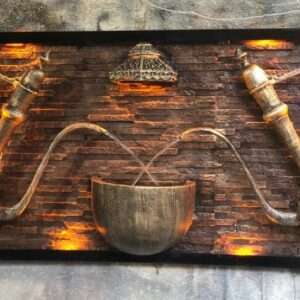 Middle-Eastern Stylish Wall Mounted Fountain